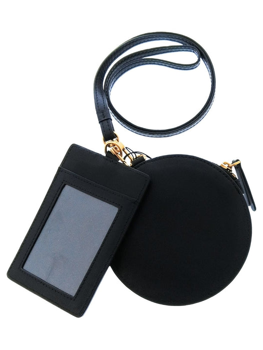 Pinko Women's Black Quilted Leather Mini Crossbody Bag Set