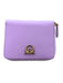 Pinko Women's Purple Compact Zip-Around Wallet