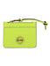 Pinko Women's Lime Green Zip Card Holder