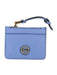 Pinko Women's Blue Zip Card Holder with Wrist Strap