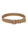 Pinko Women's Beige Double-Ring Webbing Polyester Belt-Medium