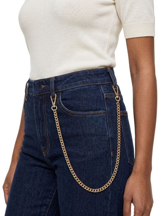 Pinko Women's Gold Chain Waist Metal Belt-Medium