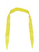 Pinko Women's Yellow Wide Sash Polyester Belt-Small
