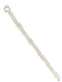 Pinko Women's White Skinny Polyester Belt-Medium