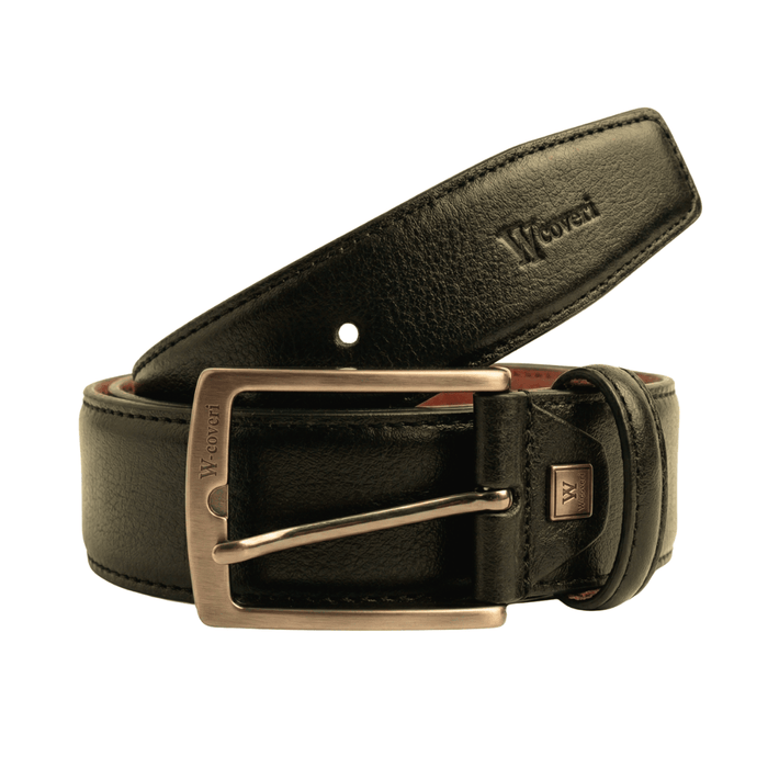 You Young Coveri A3245 Brown Leather Adjustable Mens Belt - 42