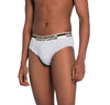 Roberto Cavalli Grey Melange Cotton Jersey Stretch Brief Slip-2-Pack-