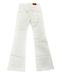 Defective Roberto Cavalli White Flare Denim Jeans-IT 40