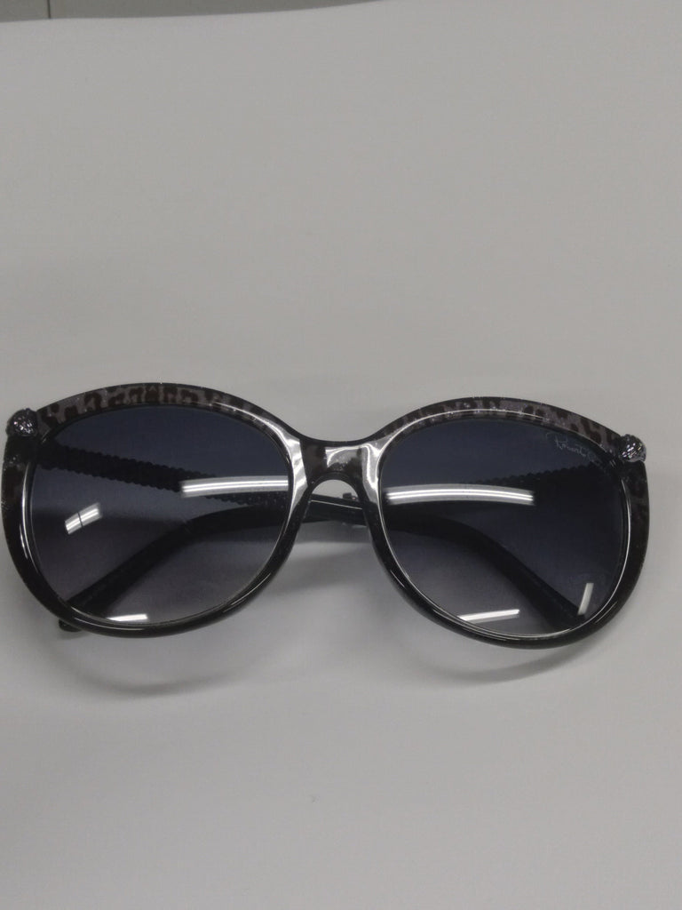 Roberto Cavalli  Purple/Black Round Sunglasses