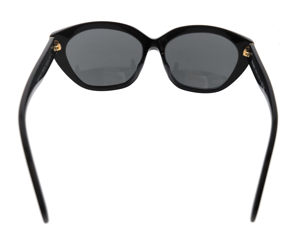 Prada 0PR 16XSF 1AB5S0 Black  Oval  Sunglasses