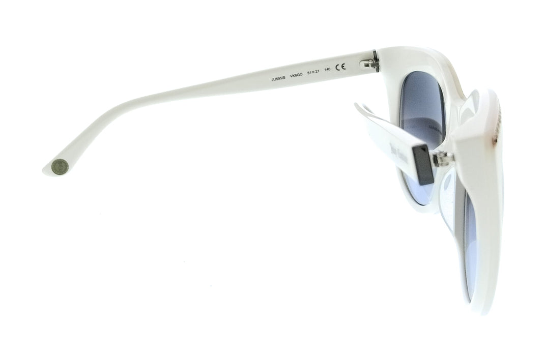 Juicy Couture JU595/S 0VK6/GO White Cat Eye Sunglasses