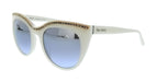Juicy Couture JU595/S 0VK6/GO White Cat Eye Sunglasses
