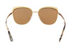 Prada PR 51TS LAX6N0 Antique Gold/Black Square Sunglasses