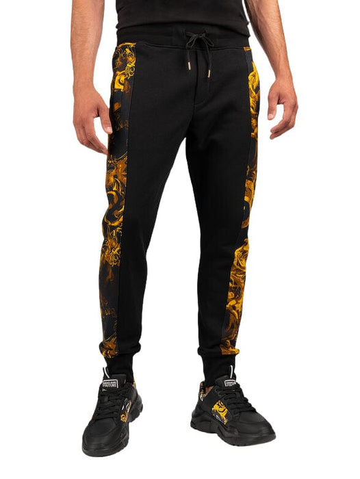 Versace Jeans Couture Black Joggers – Elevated Streetwear Comfort-XXXL