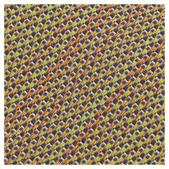 Missoni U4313 Gold/Red Basketweave 100% Silk Tie