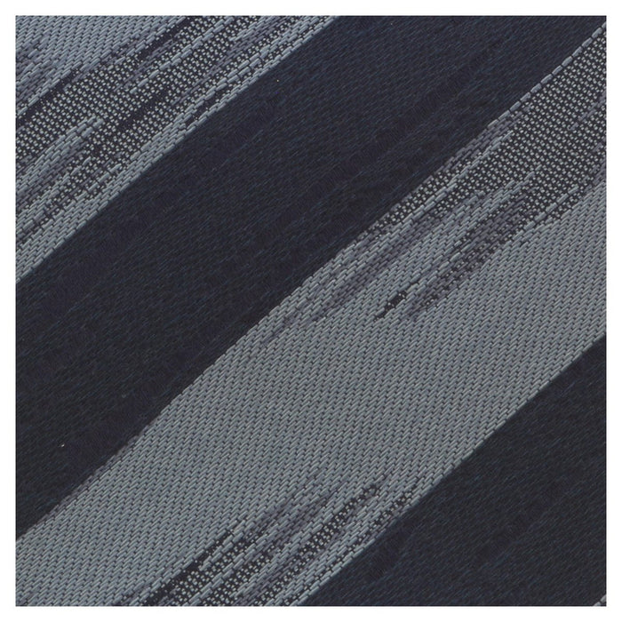 Missoni U5468 Black/Gray Regimental 100% Silk Tie
