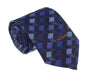 Missoni U5562 Navy/Silver Graphic 100% Silk Tie