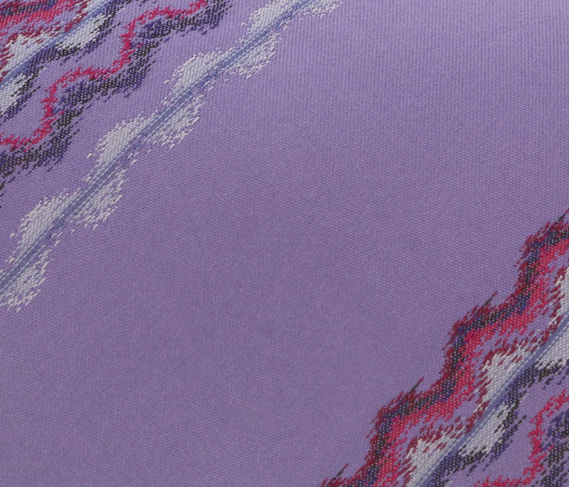 Missoni U4310 Purple Sharkskin 100% Silk Tie