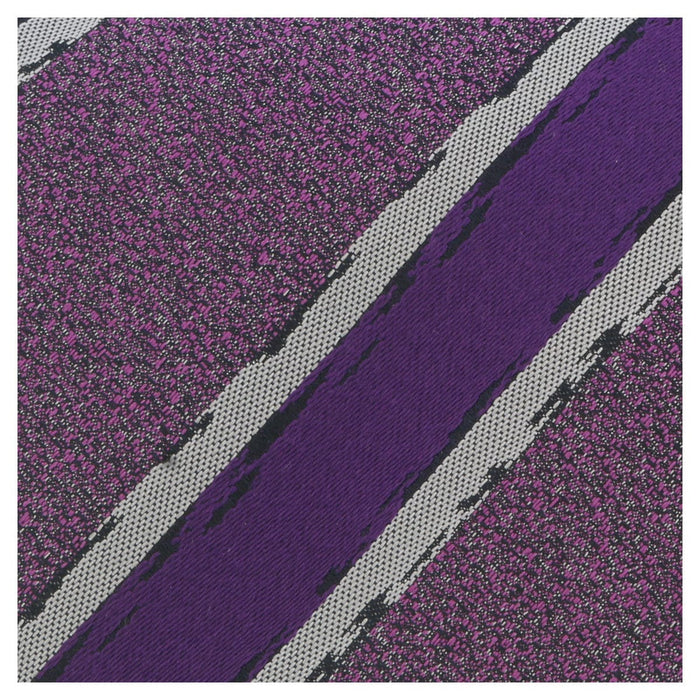 Missoni U4803 Purple Repp 100% Silk Tie