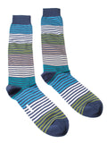 Missoni  Navy/Cream Striped  Socks