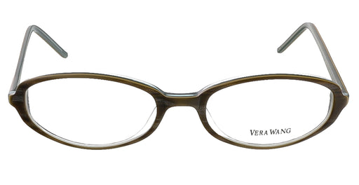 Vera Wang V 009 OL 49 Demi Olive Plastic Womens Optical Frame