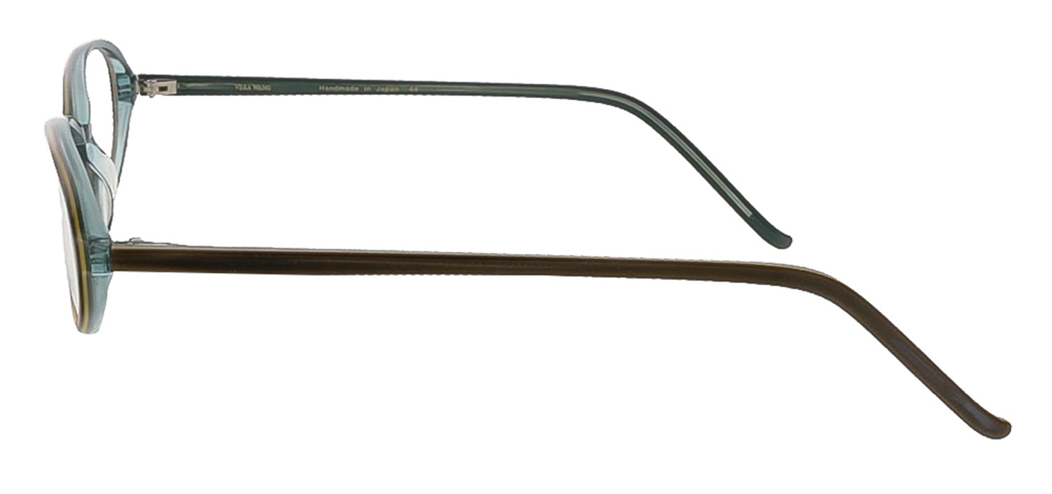 Vera Wang V 009 OL 49 Demi Olive Plastic Womens Optical Frame