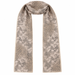 Ungaro UN7018 S7802 Animal Print Brown Silk Scarf