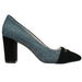 Bailarinas ALTEO GG Grey/Black Flannel Chunky Heel Pump-9