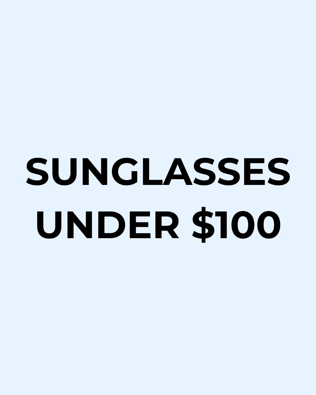 Under $100