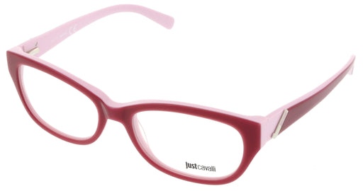 Just Cavalli JC0537/V 071 Maroon Oval Optical Frames