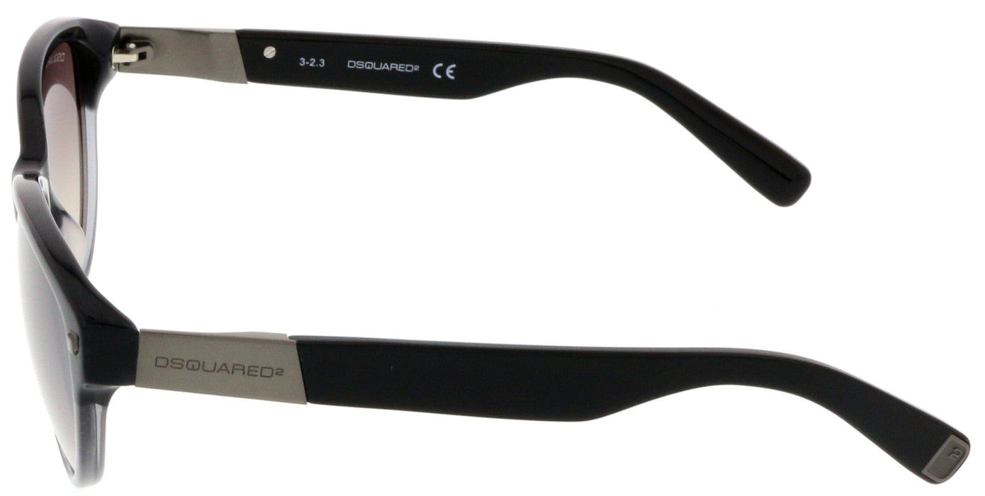Dsquared DQ0147/S 05B Black Gradient Cat Eye Sunglasses