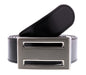 HS Collection HSB 6001  Black/Brown Reversible/Adjustable Mens Belt