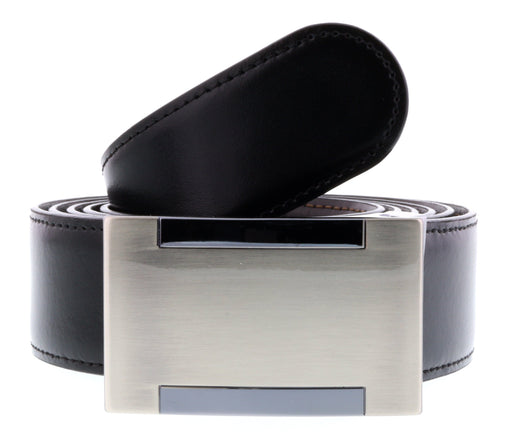 HS Collection HSB 9001  Black/Brown Reversible/Adjustable Mens Belt