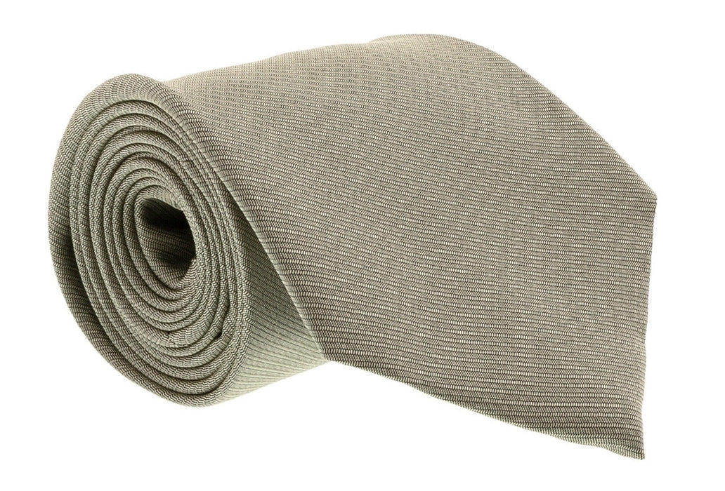Gianfranco Ferre J0510 U58 Silvery Beige Silk Mens Tie