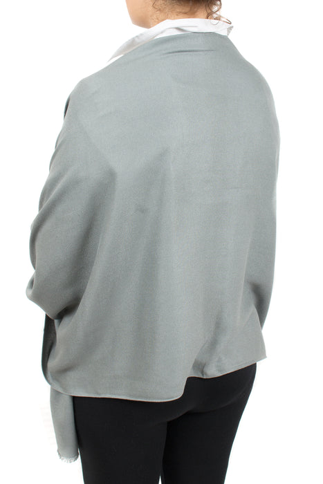 Gianfranco Ferre Grey Pashmina Scarf