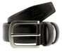 Romeo Gigli C855/35S NERO Black Leather Adjustable Mens Belt