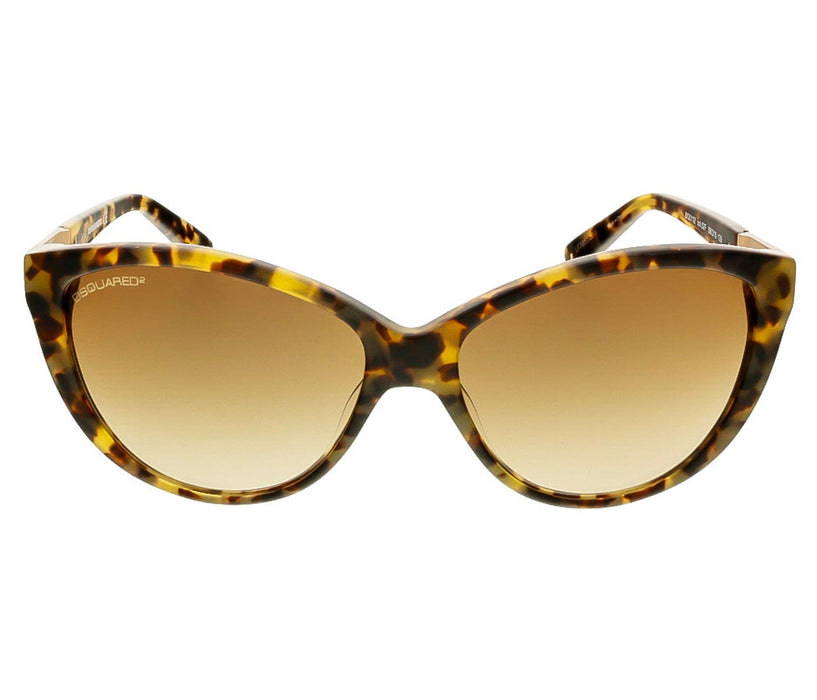 Dsquared DQ0112/S 52F Tortoise Cat Eye Sunglasses