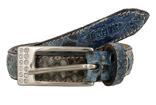 Renato Balestra Calamaria Python Leather Womens Belt