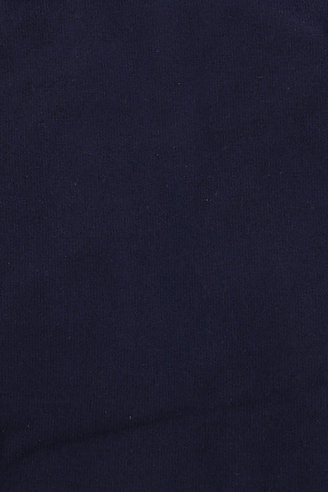 Cashmere Company VESTITO COLLO ALT MR Navy Blue Cashmere Blend Rolled Neck Dress