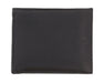 Luciano Barbera CLUB SASA NERO Black Leather Wallet
