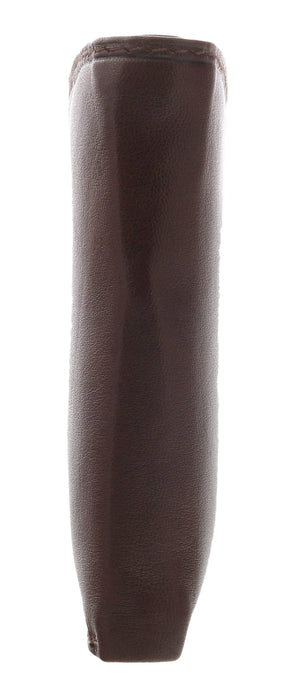 Luciano Barbera CLUB SASA MORO Brown Leather Wallet