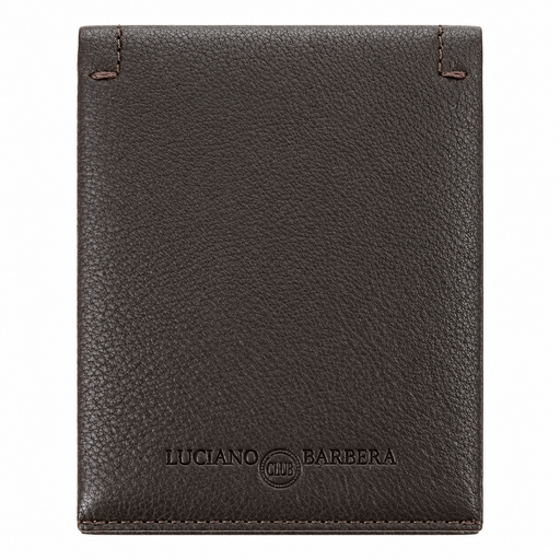 Luciano Barbera CLUB GINO MR Brown Leather Wallet