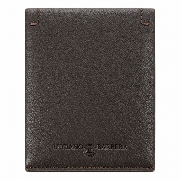 Luciano Barbera CLUB GINO MR Brown Leather Wallet