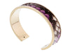 Stamerra MEMAN PITTONE VIO Purple Genuine Python Bracelet