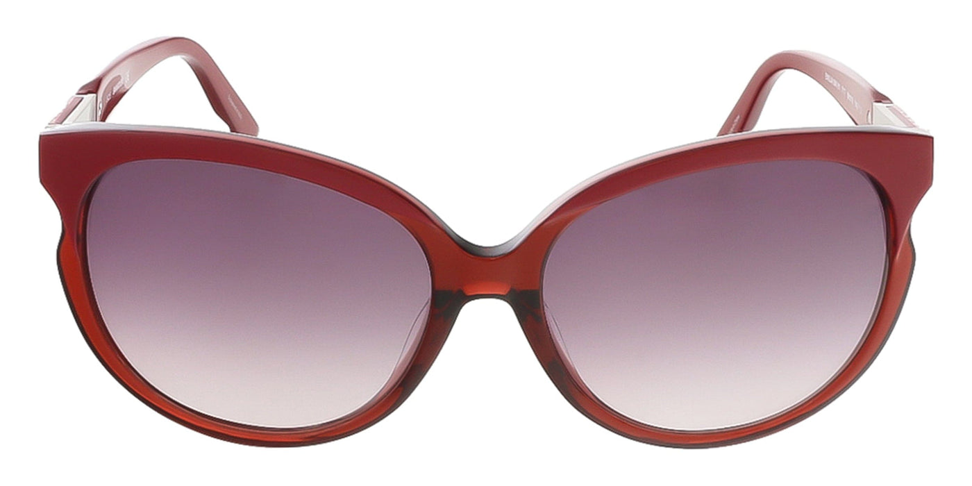 Swarovski SK0081/S 71T Shaded Burgundy/Pearl Burgundy Round sunglasses