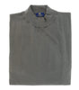 Cotton-Modal Blend Mock Neck Big Mens Taupe Sweater by Real Cashmere