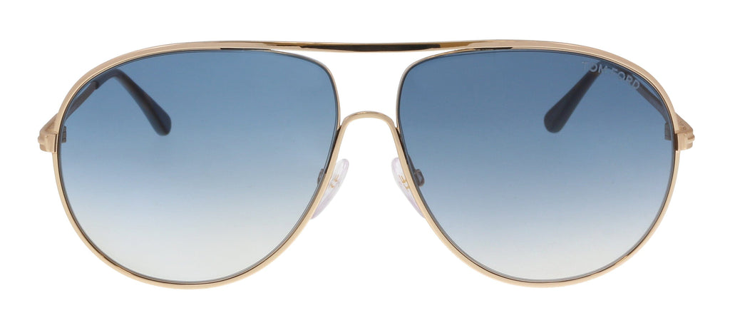 Tom Ford FT0450 28P CLIFF Gold Aviator Sunglasses