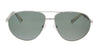 Ermenegildo Zegna  Silver Aviator Sunglasses