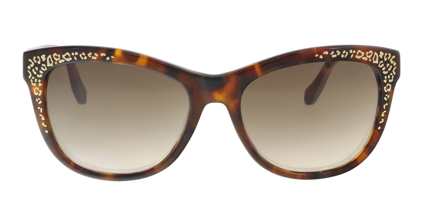 Roberto Cavalli RC991S 52G TSZE Dark Havana Square Sunglasses