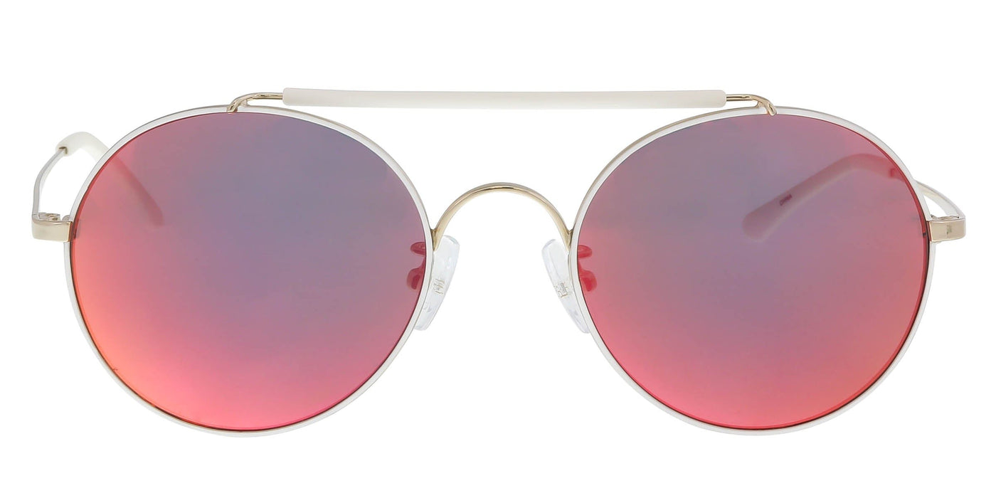 Sean John SJ859S 717 Gold Round Sunglasses