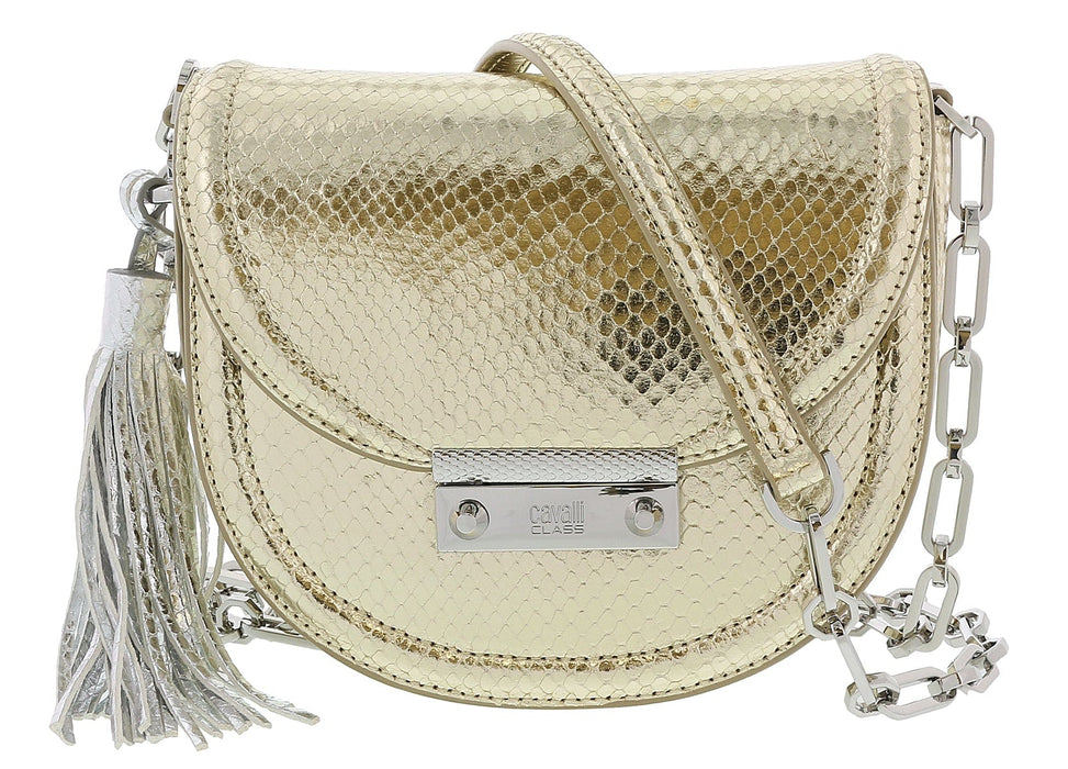 Roberto Cavalli  Class Linda 001 Light Gold Small Shoulder Bag